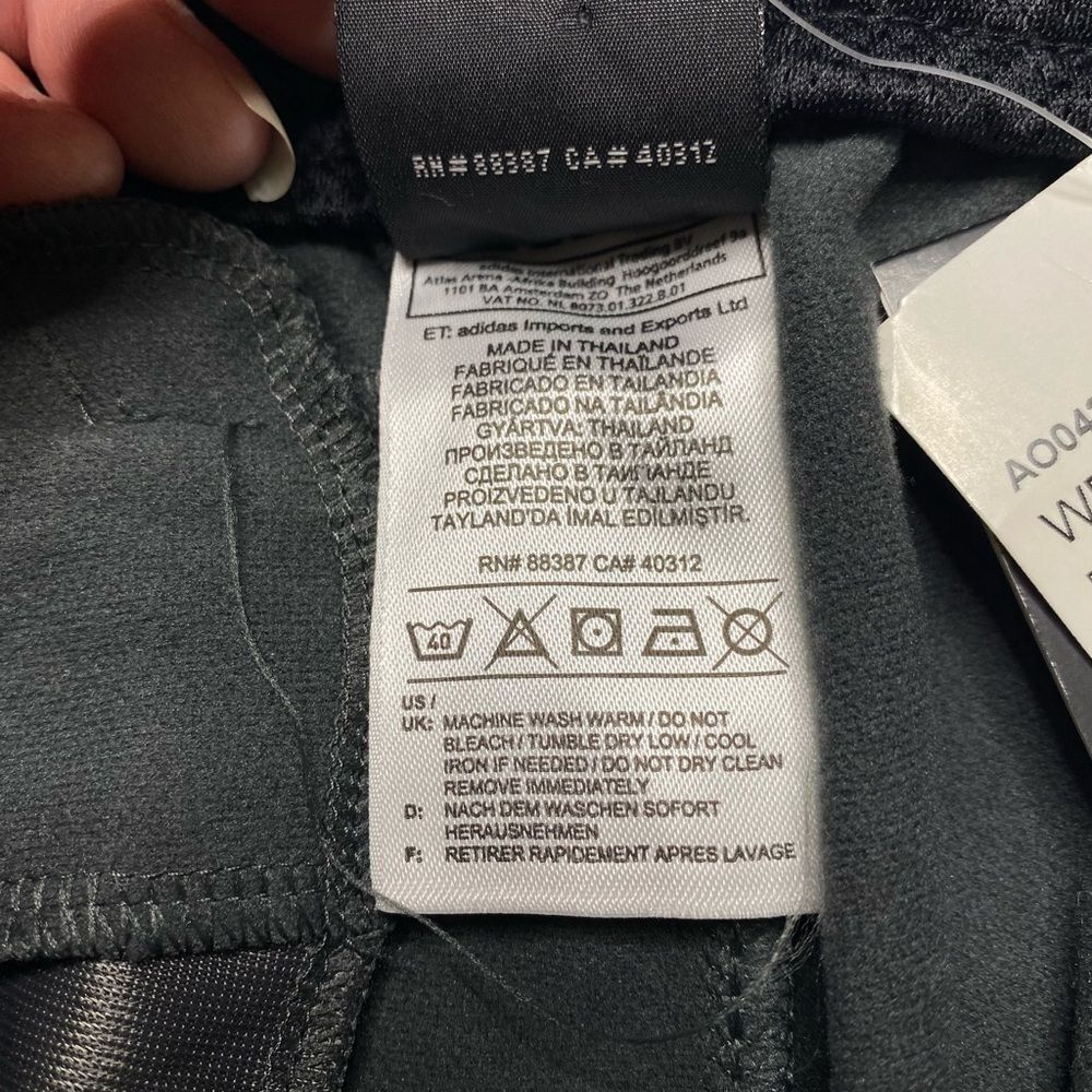 Adidas Performance Drawstring Weekender Pant Gray… - image 10